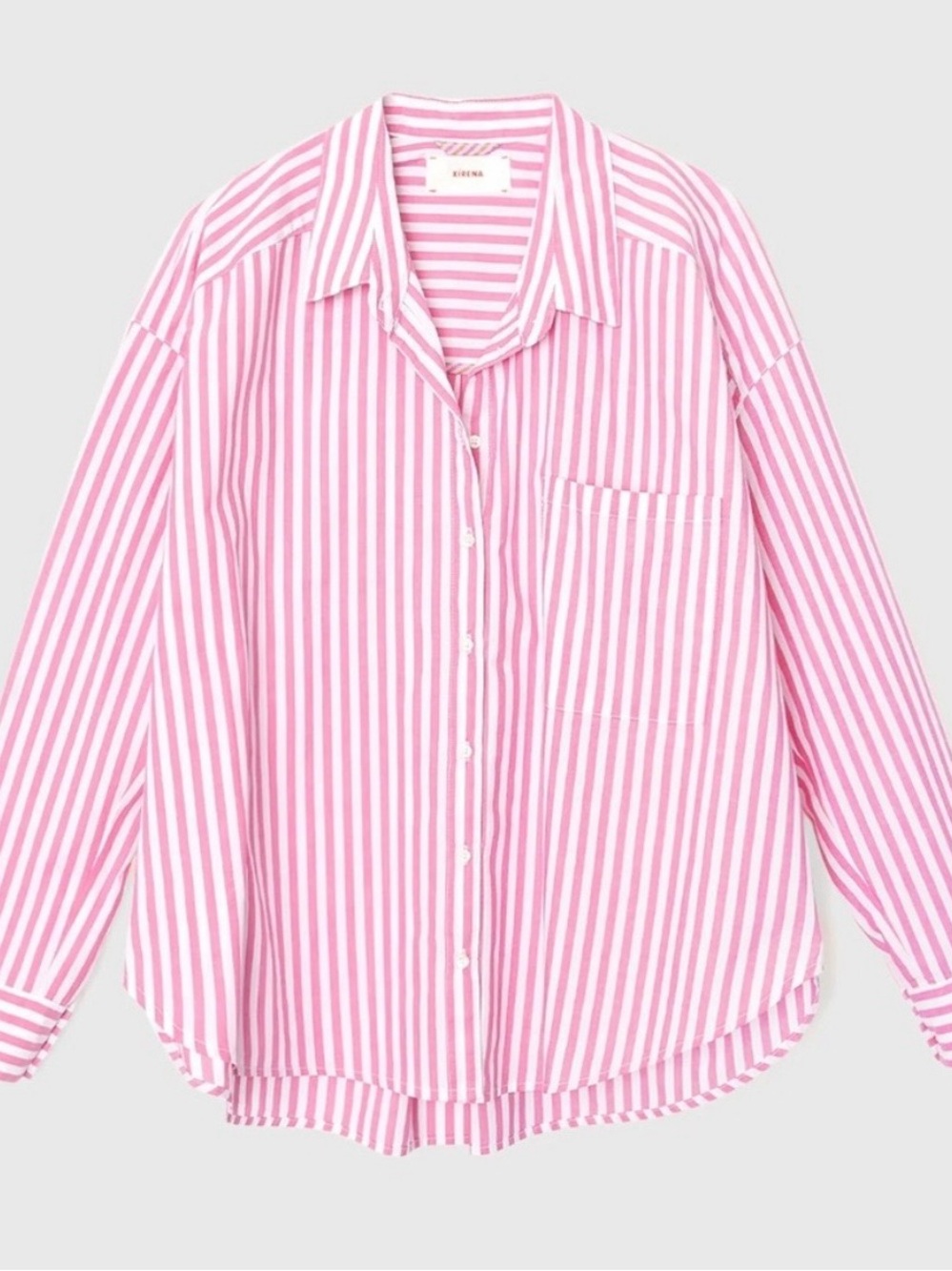 Xirena Jordy Shirt, Berry Pink Stripe, New w/ Tags, size xs